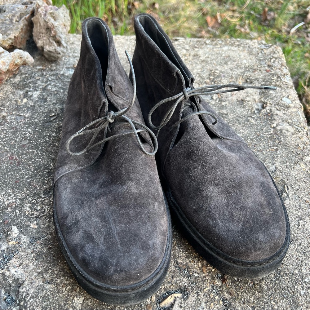 Vince Suede Boots Laces